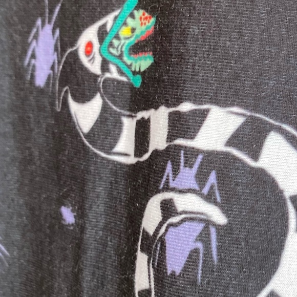 NWT BeetleJuice Hot Topic Sandworm Leggings - Picture 2 of 4